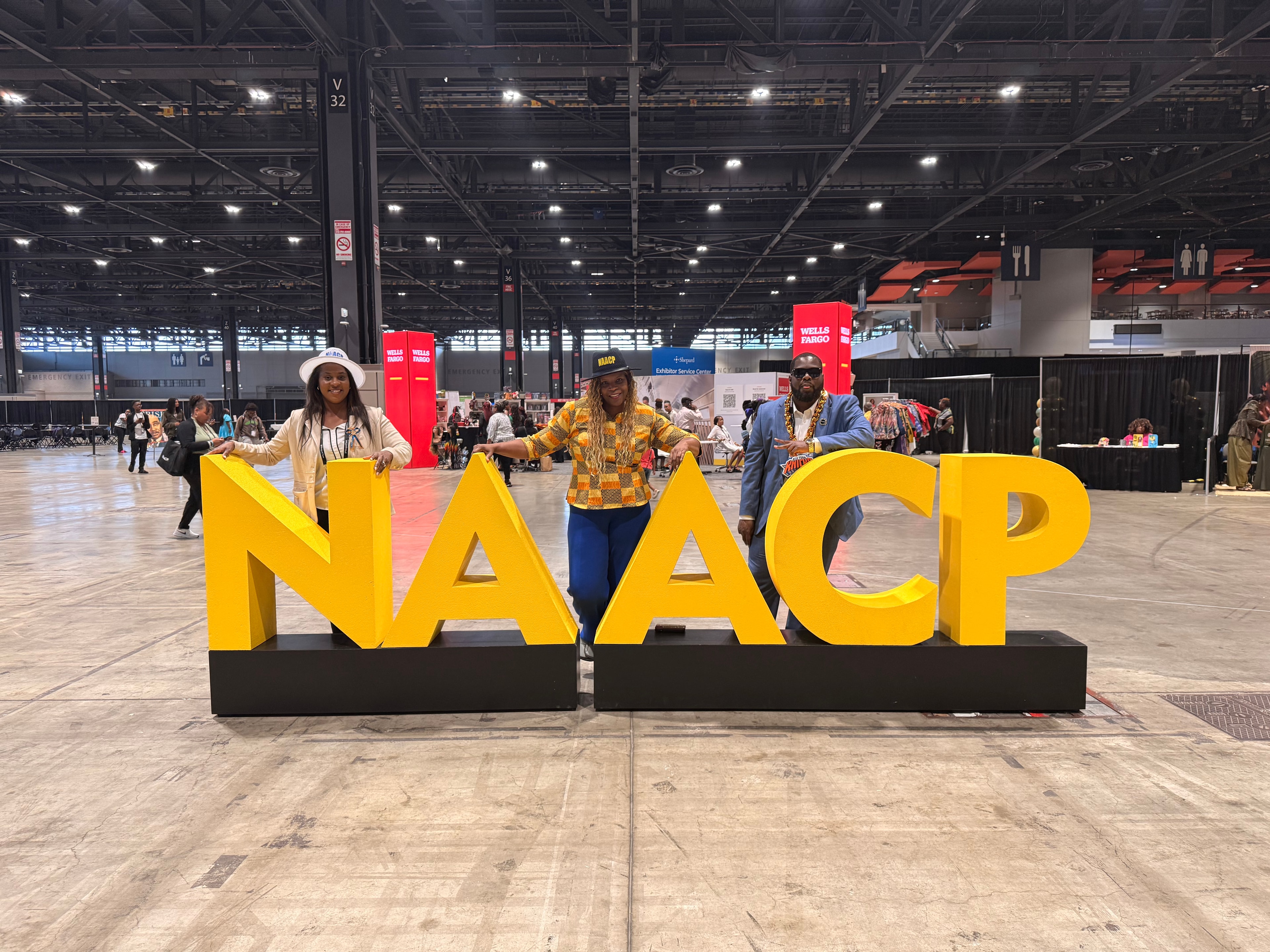 NAACP NYCHA Branch members at the NAACP Convention